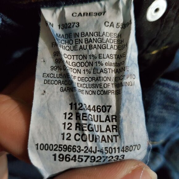 Wrangler Jeans Womens Size 12 Blue Slim Boot Retro Stretch Denim Casual - Picture 5 of 12